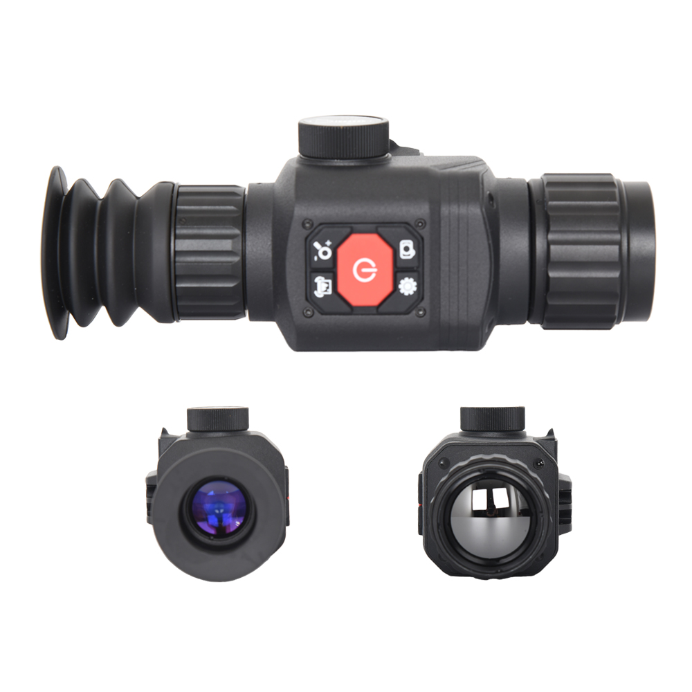 Mira telescópica con cámara de - Thermal Scope Night Vision Monocular reseña y precio