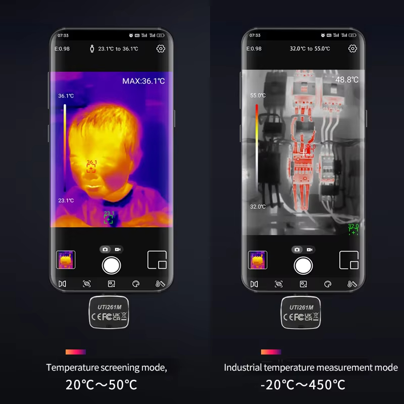 Cámara térmica UNI-T UTi261M C - Thermal Imaging Camera 256X192 reseña y precio