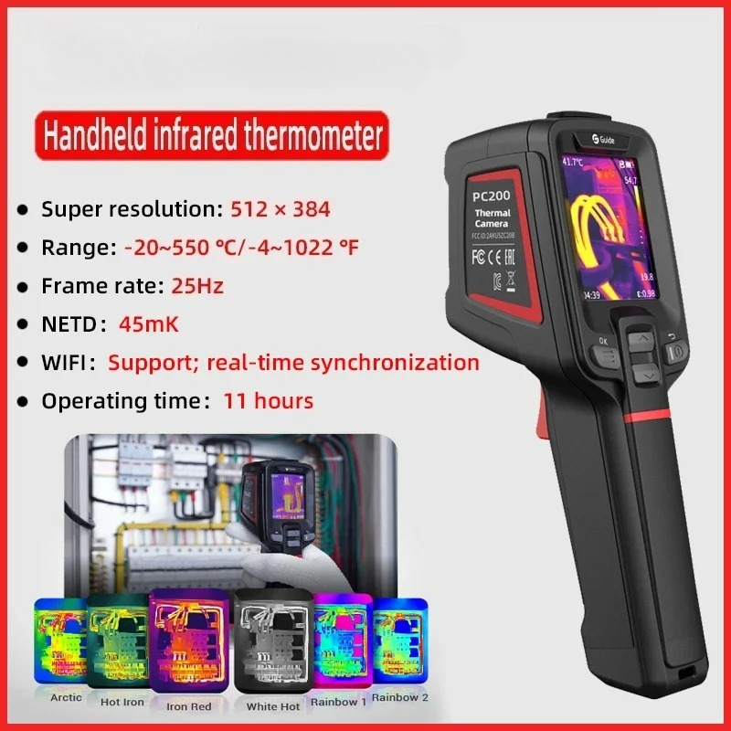 Cámara térmica 256x192 512X384 - Thermal Imaging Camera 256X192 reseña y precio